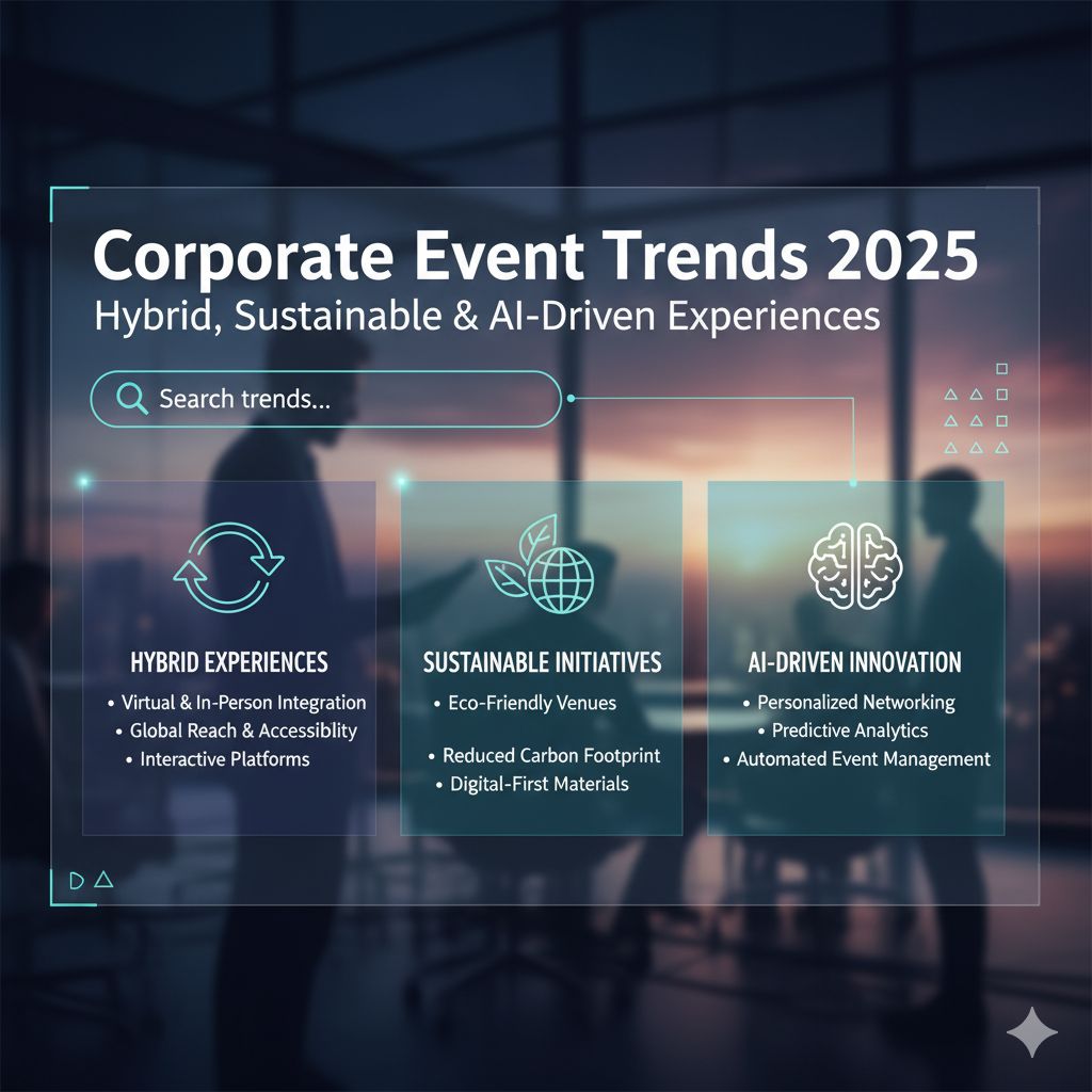 Corporate Event Trends 2025